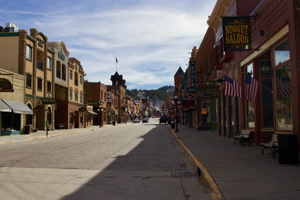 centre-ville western de Deadwood