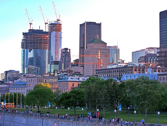 vue sur la ville de Montréal