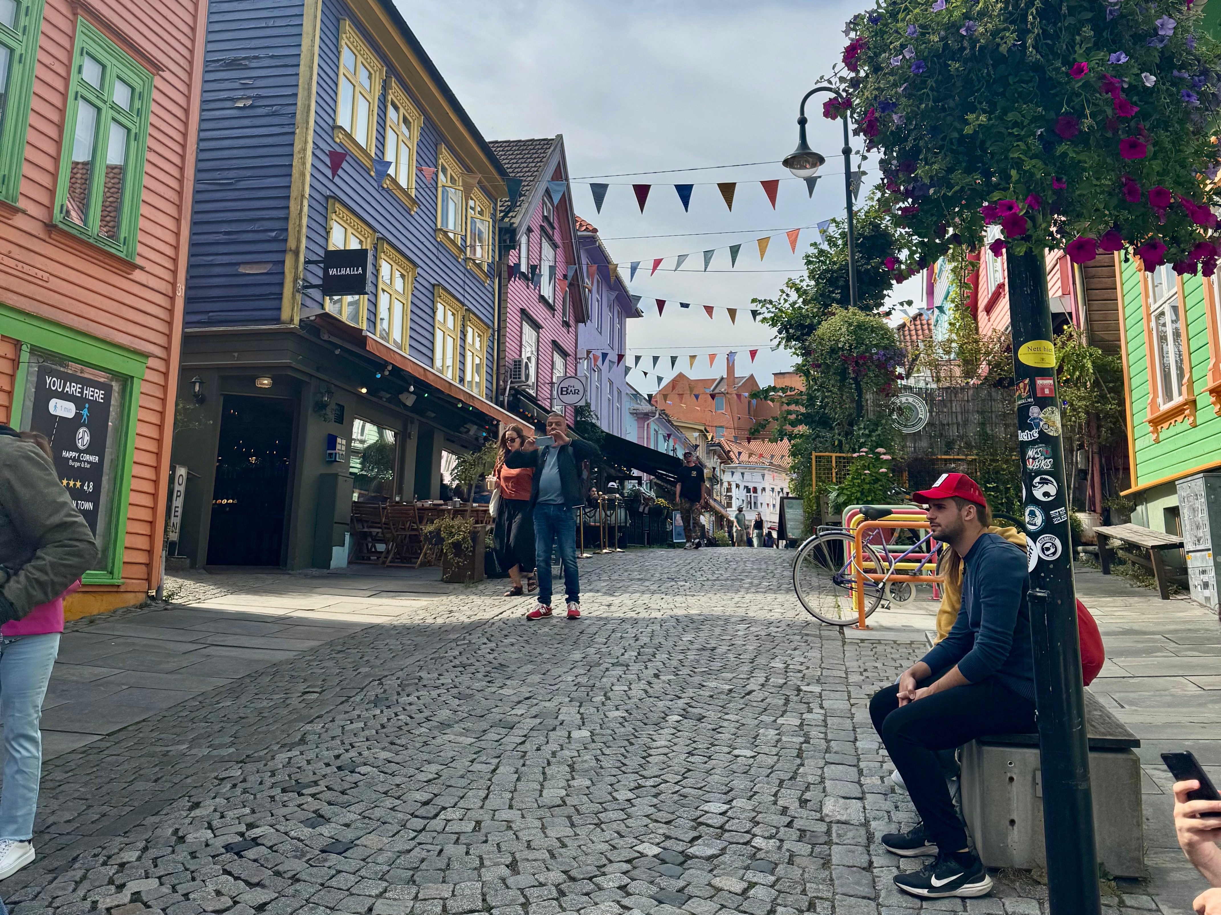 centre-ville coloré de Stavanger