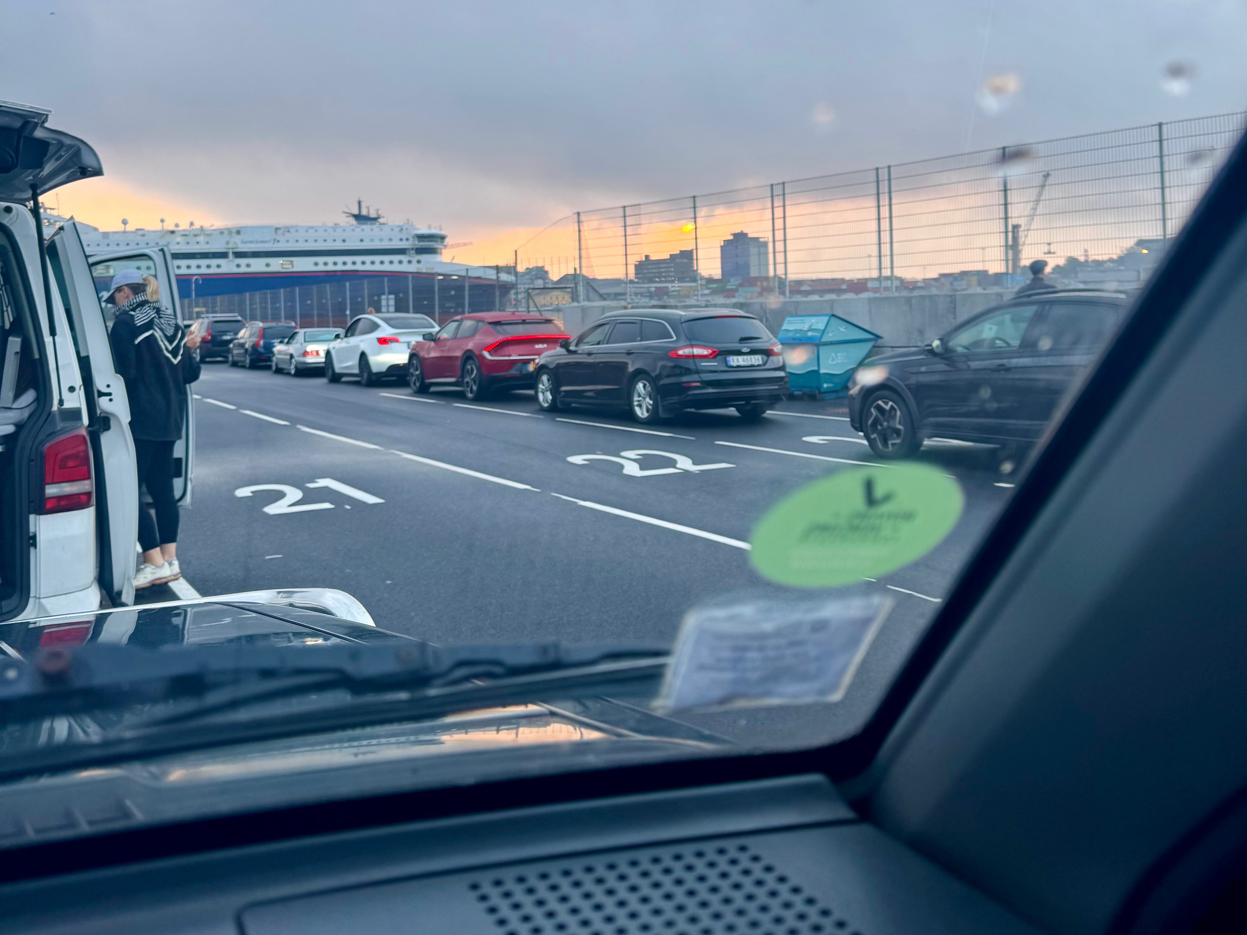 Embarcadère pour le ferry à Kristiansand