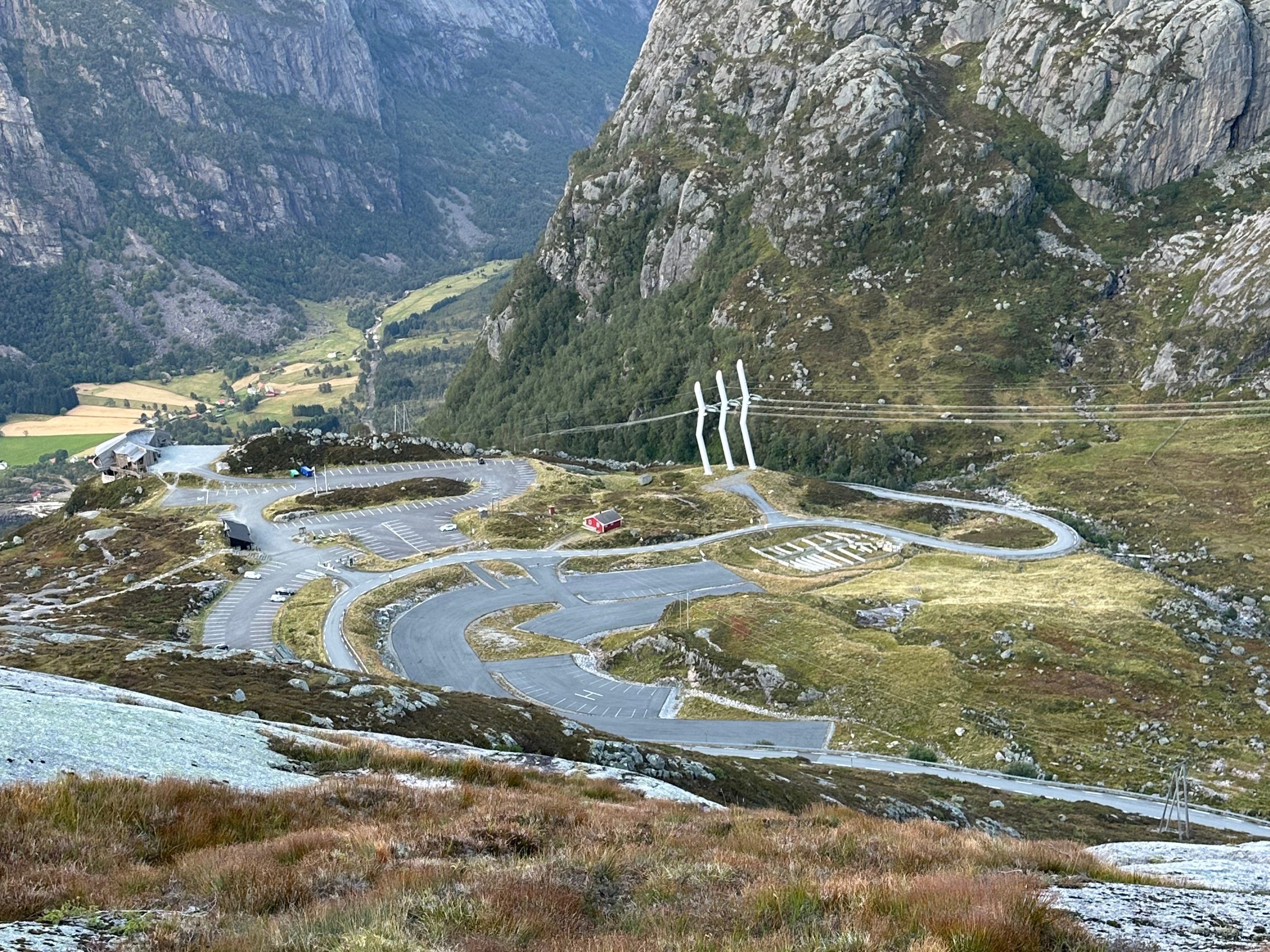Parking de la randonnée de Kjerag